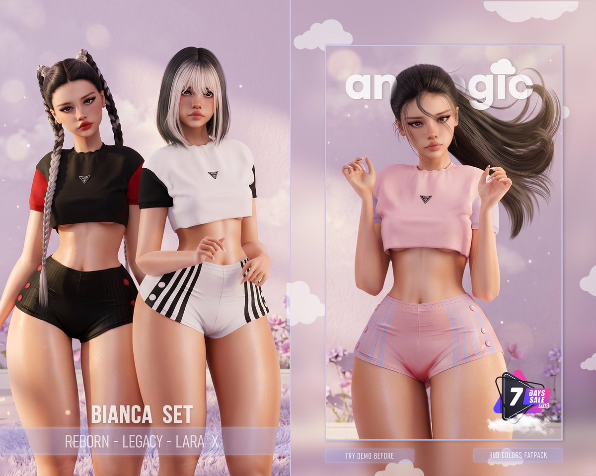 7daysSaleSL's tweet photo. 💜 Analogic @7DaysSALE 💜🗓 

May 22–28

Modern simplicity with retro influence — sleek, stylish, and effortlessly refined.👉
 https://t.co/i1yJlBopMi

#SecondLife #7DaysSALE #SLFashion https://t.co/J4JgHzrQ12
