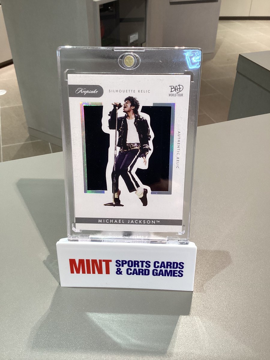 お客様の店内開封にて 2026 SUPER BREAK Michael Jackson BAD WORLD