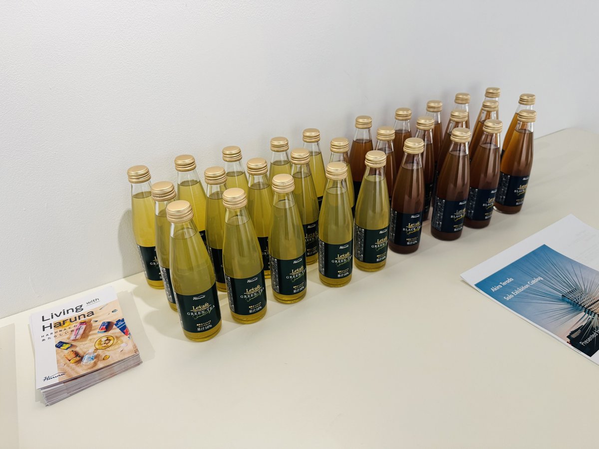 akrtrd_'s tweet photo. 来場者限定プレゼントの
飲み物もセッティング🙌 https://t.co/NFXHMXD9Q4