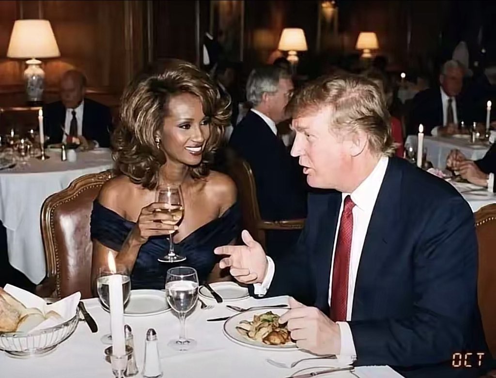 aaboom16's tweet photo. All this just because supermodel Iman rejected him https://t.co/ePpjHhsNQ4