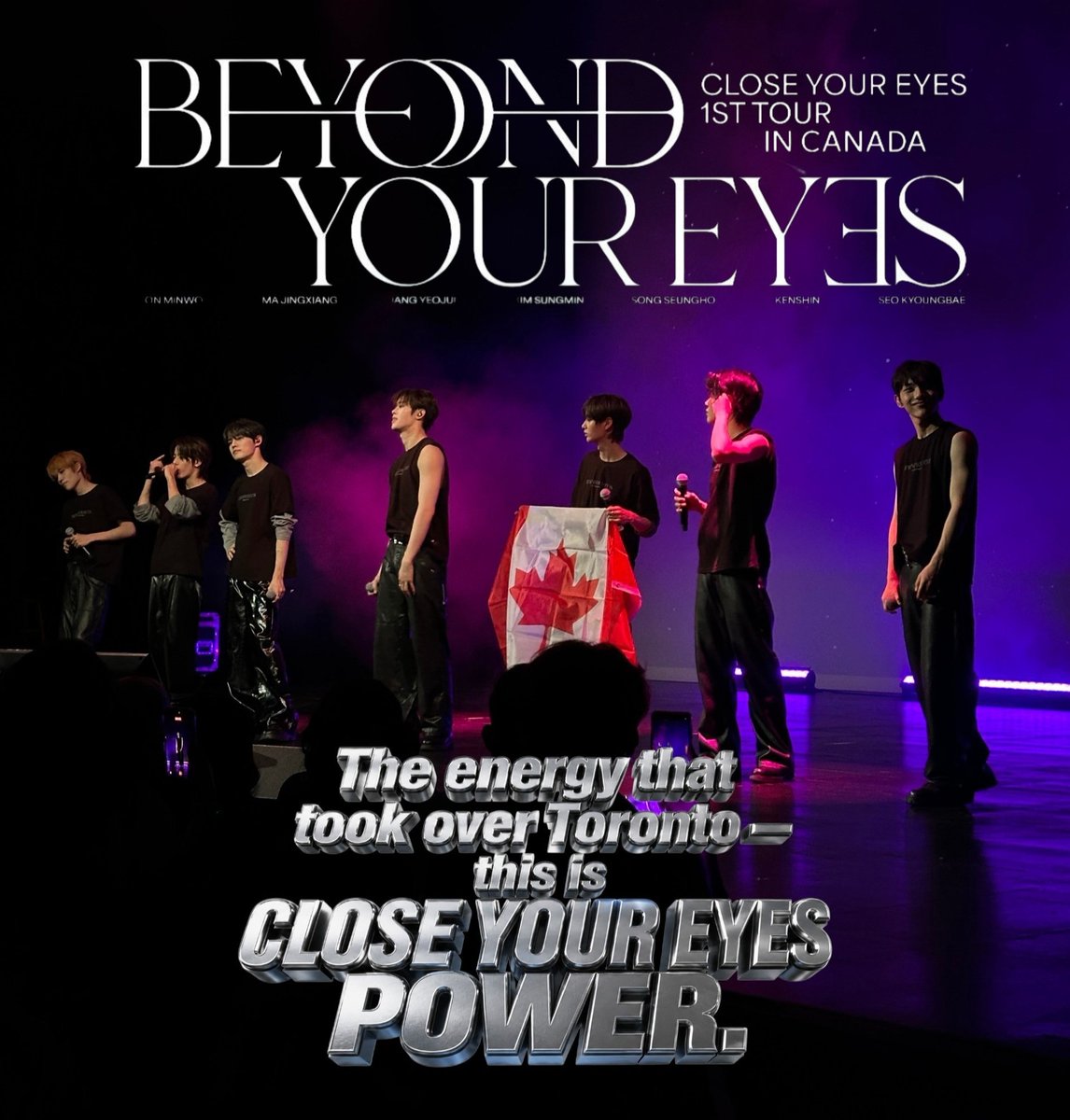 JNBCANADA's tweet photo. CLOSE YOUR EYES 1ST TOUR IN CANADA [BEYOND YOUR EYES] 

MONTREAL…
THE WAIT IS OVER.
D-1 UNTIL CLOSE YOUR EYES 🔥

🌆 Tour Cities

✔️ Montreal :May 24(Sun) 
RIALTO THEATRE 

🎫 Tickets Info 🎟️
🌐 https://t.co/BwzNbRpUer 

#CLOSEYOUREYES #KpopCanadaTour #KpopFever #CanadaKpop #CYEinCanada