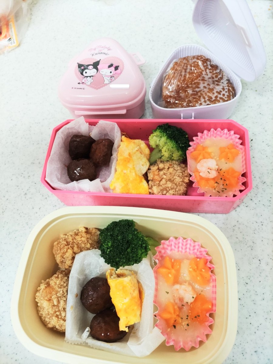 ILXKBupy18's tweet photo. ついにお弁当にも卵焼きをいれる日がきました👏✨（休日ピクニック）

卵アレルギー
卵白クラス4(43)
オボムコイドクラス4(21)
卵黄クラス３(13 ) https://t.co/FQDpRQP9wK
