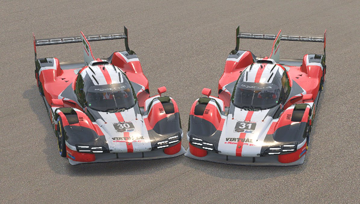 virtuale_e_mg's tweet photo. 「グローバルエンデュランス ニュル6H」Q4→R1
マシンとコースがとんでもない組み合わせでしたが優勝出来ました〜♪🏆️
中のおっさんはスタートドライバー担当、2スティント目以降もトップで繋いでくれた
@YnfvB2jphr1nc5C 選手
@Quartet0123 選手
お疲れ様でした‼️
#VIRTUALE
#ヴィルトゥアーレ https://t.co/CIFoyv7CMi