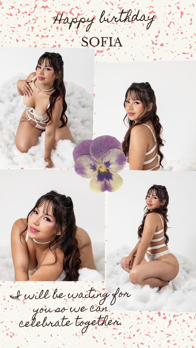 sofiabankk's tweet photo. Monday is my birthday , I WILL BE WAITING FOR U

https://t.co/GQVd6O2Zhz

#sexy #birthday #NSFW https://t.co/cwCwOhBlRo