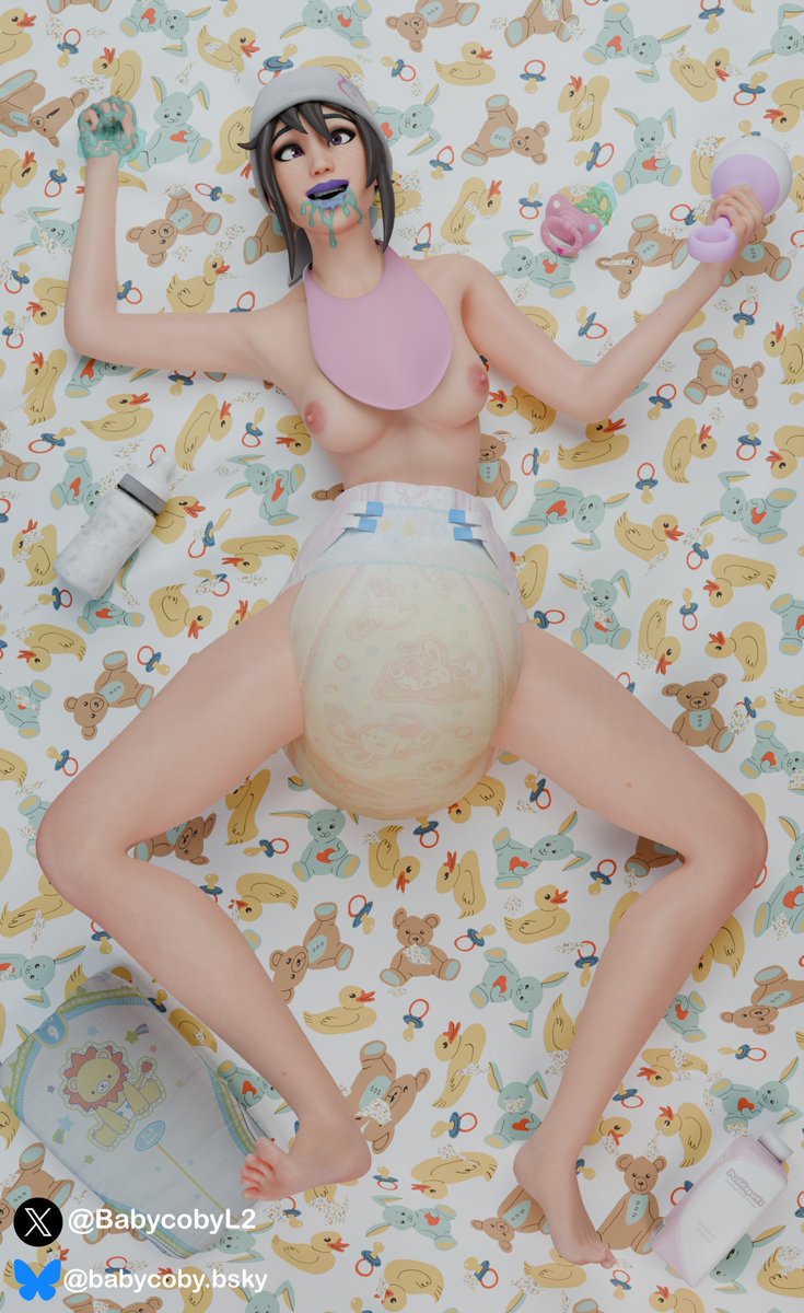 BabycobyL2's tweet photo. a little gift for my little friend @abit0kidp ^^!
#abdl #abdlart #abdlcomunity #diaper #diaperart #b3d #3dart #3d https://t.co/6SGMilQ0QL