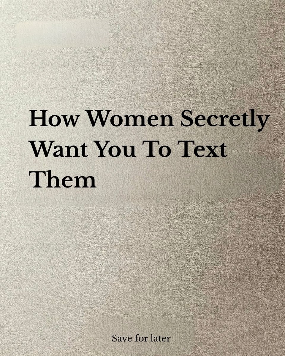 SpartanMasculin's tweet photo. How Women Secretly Want You To Text Them

-Thread- https://t.co/T2r8pPjX3r
