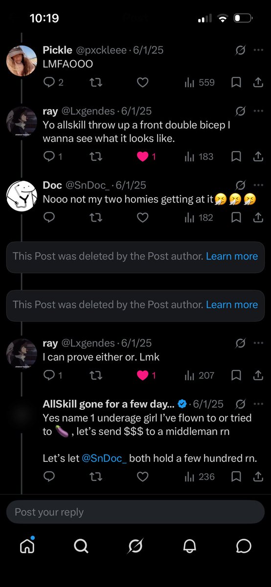 pxckleee's tweet photo. A year ago from one of the many other stunts he’s pulled w a girl that I got dragged into after I didn’t blindly believe him when he spammed dm’d me. I wonder why they’re deleted. How abt that middleman now 😭😭 https://t.co/uUs46lwW8l