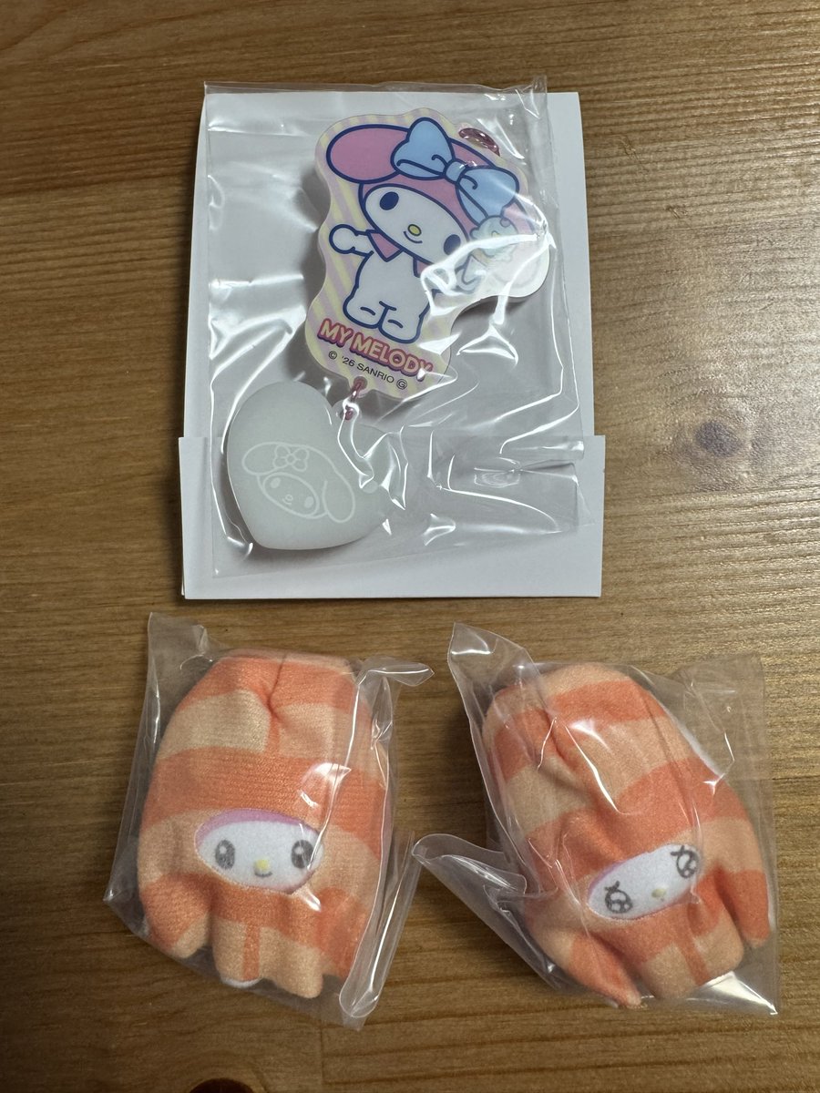 29n00imo's tweet photo. 【交換】サンリオ ぷちとも　みんなでおすし
コンビニ限定 アクリルチャーム

譲: マイメロディ（通常、うるうる）
求: 
ぷちとも クロミ うるうる、バッドばつ丸 通常
チャーム クロミ>ぽちゃっこ

郵送交換希望。Yahooフリマ対応可。
まとめての方優先したいため、お返事お時間頂く場合がございます https://t.co/dXfMxsWSKq