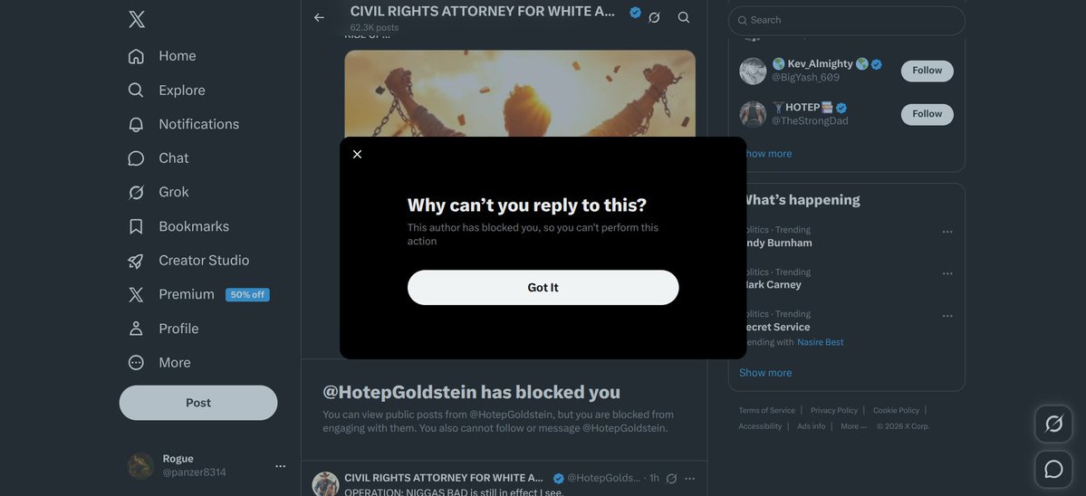 Rogue tweet media