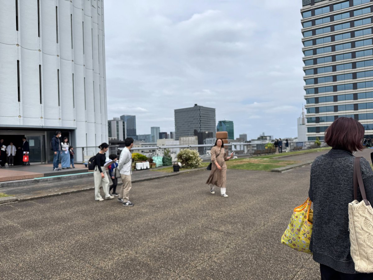 accesspoint_at's tweet photo. 【パレスサイドビル見学会】
パスタタワー選手権後、ビルの見学会を行いました！ https://t.co/ZkXfIEJDtE