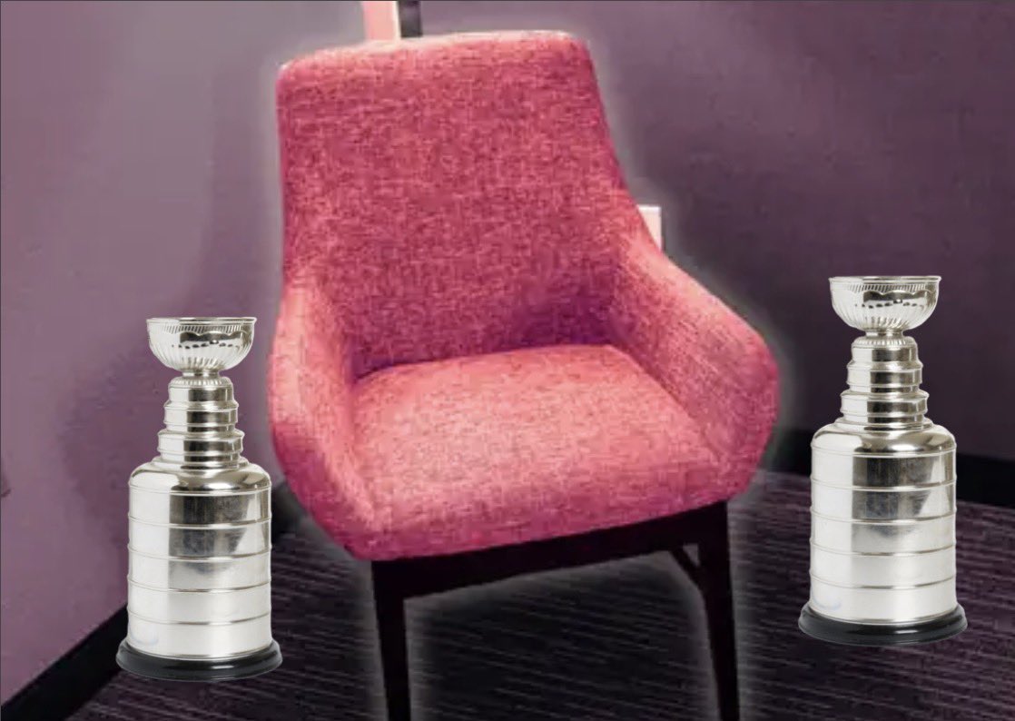 Metalpanthers's tweet photo. “You are watching these playoffs from the cuck chair” 

True but I’m sitting there like this https://t.co/v9z2LDiVGJ