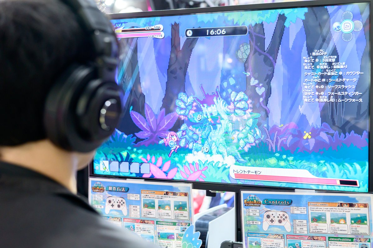 ぼくらのキングダム　非売品　限定缶バッジ BitSummit PUNCH のインティ・クリエイツのブースで試遊して缶バッジを