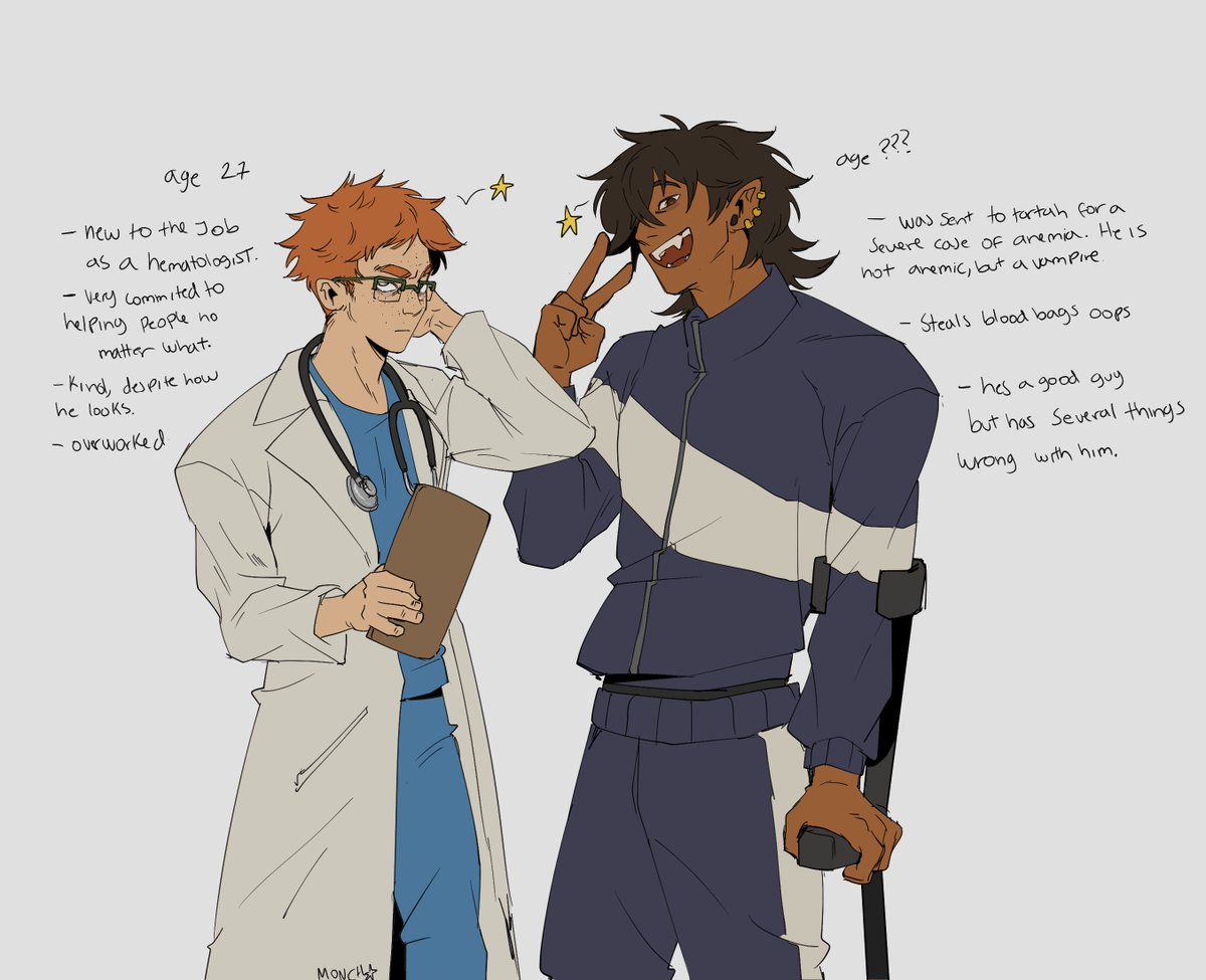 ramoncito411267's tweet photo. elaborating (ill prob make more stuff about this lol)  This also counts as a grown up au as well i guess, cant really be a doctor at 12 
#witchhatatelier #Δ帽子 https://t.co/pWe8BOQj3O
