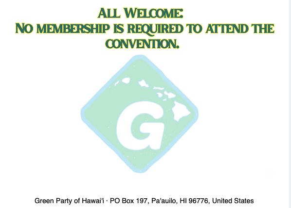 Green Party Hawai'i🌺 tweet media