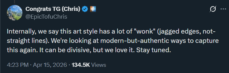 FortLtmToday's tweet photo. Epic: Suggests revisiting the CH1 artstyle

Also Epic: Actively remove CH1 assets https://t.co/X6UIXQsxf9