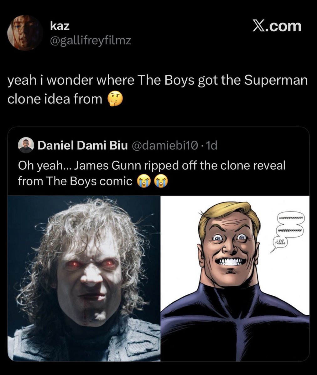 GreyMurdock's tweet photo. The way this is about to be us up next…there’s already some daft twts like these just based on rumors but I’m sure they’re gonna intensify from mcu fans and a certain fanbase https://t.co/5wRGdHWC64