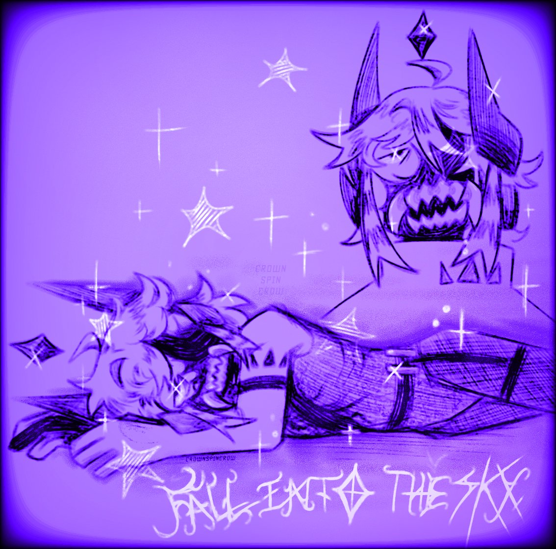 CrownSpinCrow's tweet photo. here's subspace being sad but at least he's sparkly
#phighting https://t.co/rMgZxWen8l