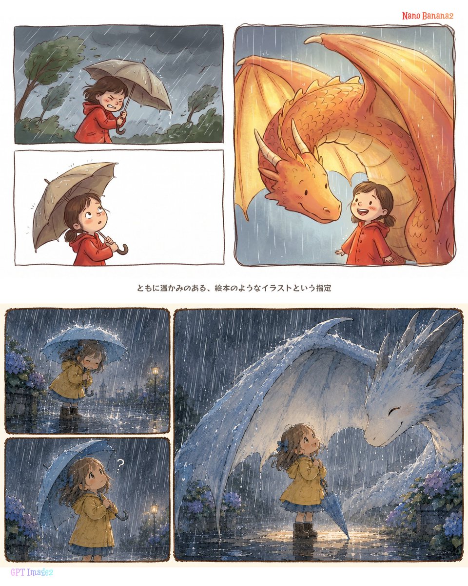 Rainy Dragon Comparison Sheet