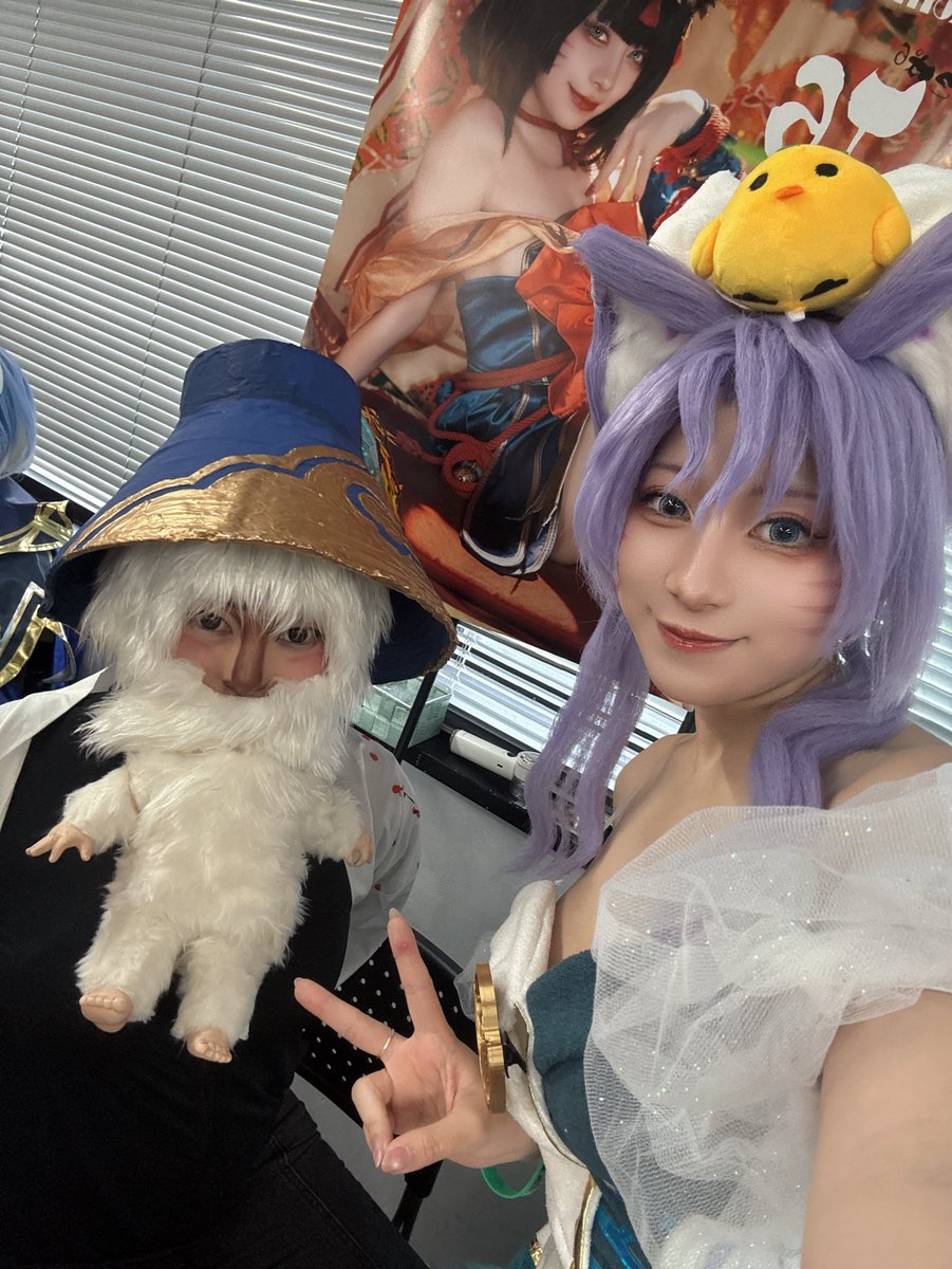 skcc_cos's tweet photo. ろこぱの思い出③
サークル売り子してくれた湯けむりティーモちゃん🥰♡

#ろこぱ6 #lolcosplay https://t.co/lyEi4XbIsR