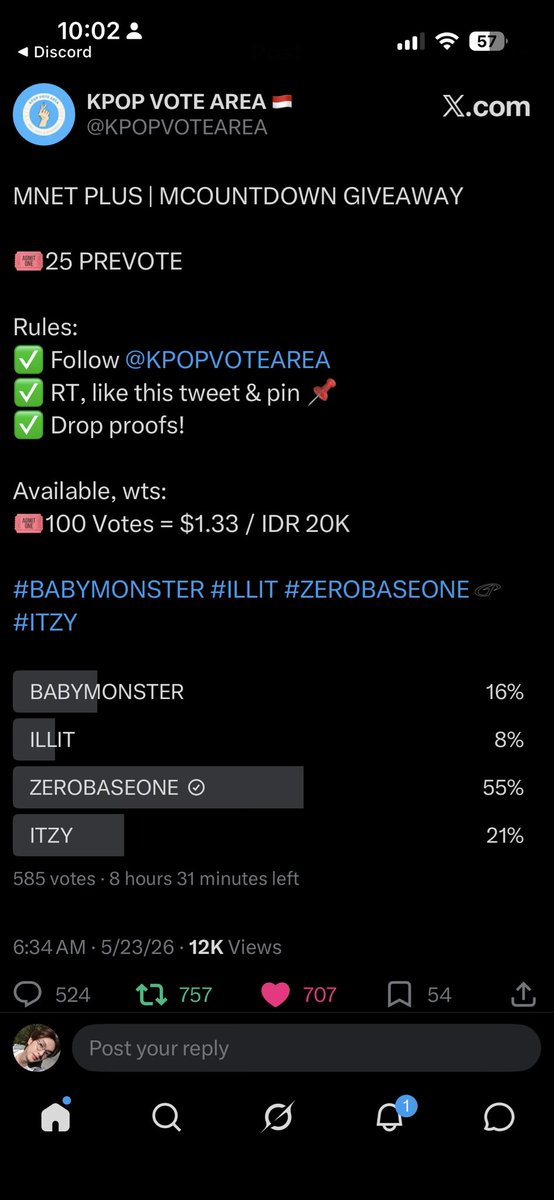 maechusupremacy's tweet photo. @KPOPVOTEAREA #ZEROBASEONE https://t.co/jXUdqnGmJV