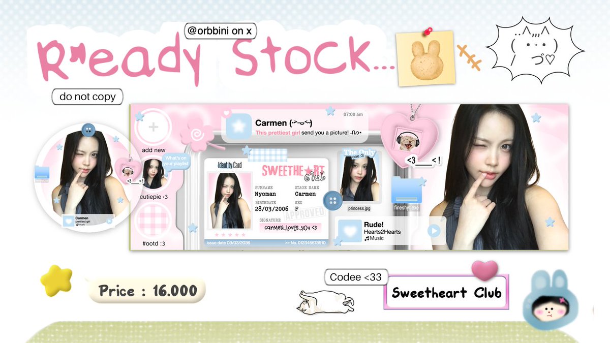 nya⭐️ wOrding layout 📌OPTIP CHERISH tweet media