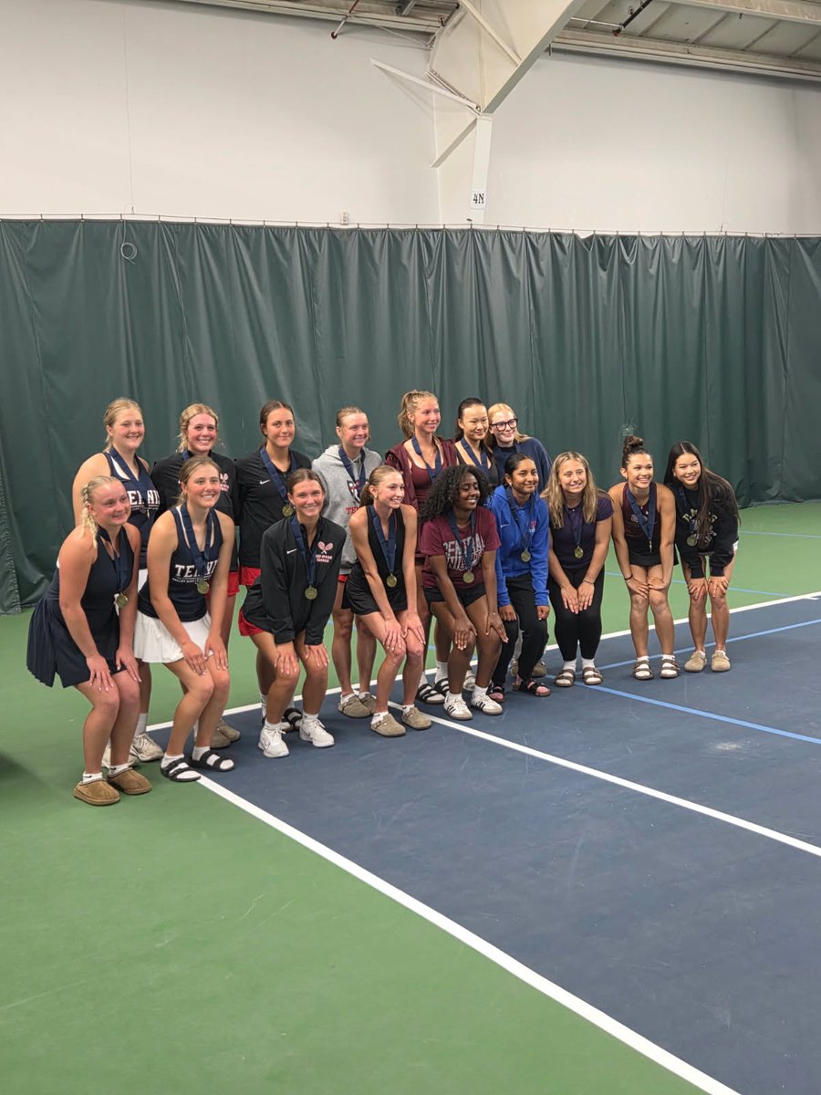 RRHSactivities's tweet photo. @rrgirlstennis with a BIG day!  
State Bound Individuals
Ruby Schneider &amp; Kalli Block - Doubles Runner Up
Liz Kilgore &amp; Lauren Endres - Doubles 3rd Place
Irene Tang - Singles 8th Place
All Conference 
Liz Kilgore
Kalli Block
Ruby Schneider
Next up...STATE😤 #RideAsONE https://t.co/XQt3LtGhzf