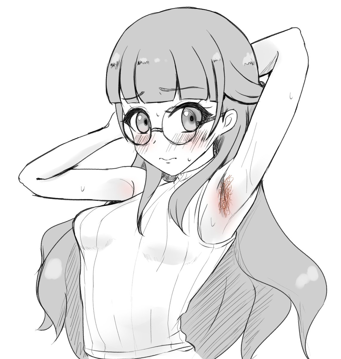 orba…腋毛生やして♡お願い♡ 