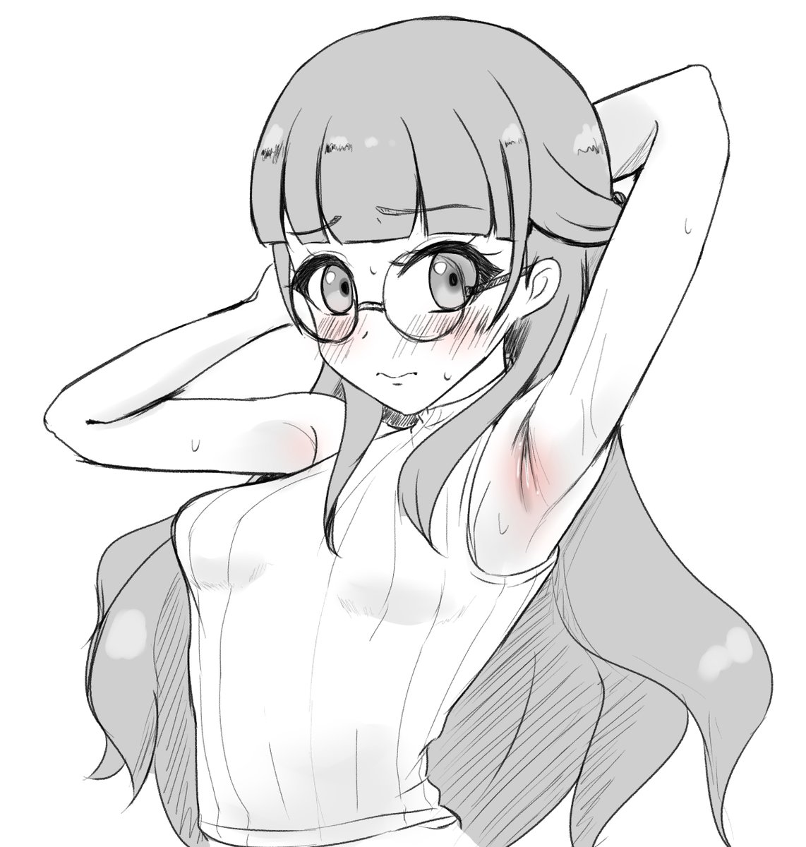 orba…腋毛生やして♡お願い♡ 