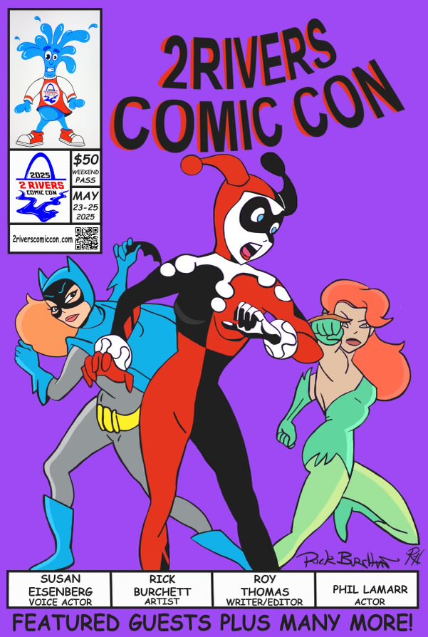 2RiversComicCon's tweet photo. Hard to believe it was 1 year ago TODAY that we launched 2Rivers Comic Con! We just had our 2nd con last month &amp; we’re already planning Year 3! 
What was YOUR favorite moment from our 1st year? Let us know you’re entered into a drawing to WIN 2 WEEKEND PASSES to next year’s event https://t.co/babBm0ISTP