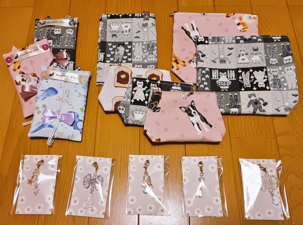 rabbit_pie's tweet photo. 昨日制作したもの達😌 https://t.co/uWp93q7vht