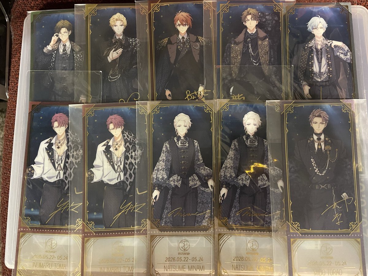 ch_089's tweet photo. 交換 譲渡 ♔︎ アイナナ EXPO 2026 缶バッジ A クリアカード 特典

譲┊︎大和 三月 環 壮五 ナギ 陸 楽 天 龍之介 百 千 悠 トウマ 巳波 虎於
求┊︎一織 ＞ 定価＋送料

◻︎ 一部交換最優先
◻︎ EXPO24日お手渡し優先
◻︎ EXPOお手渡しの場合はリトリン確認不要です https://t.co/S2gN8AewlK