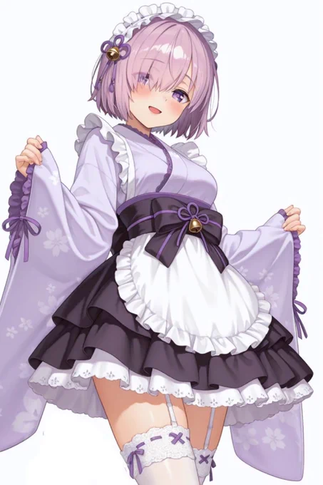 和メイドマシュ #FGO