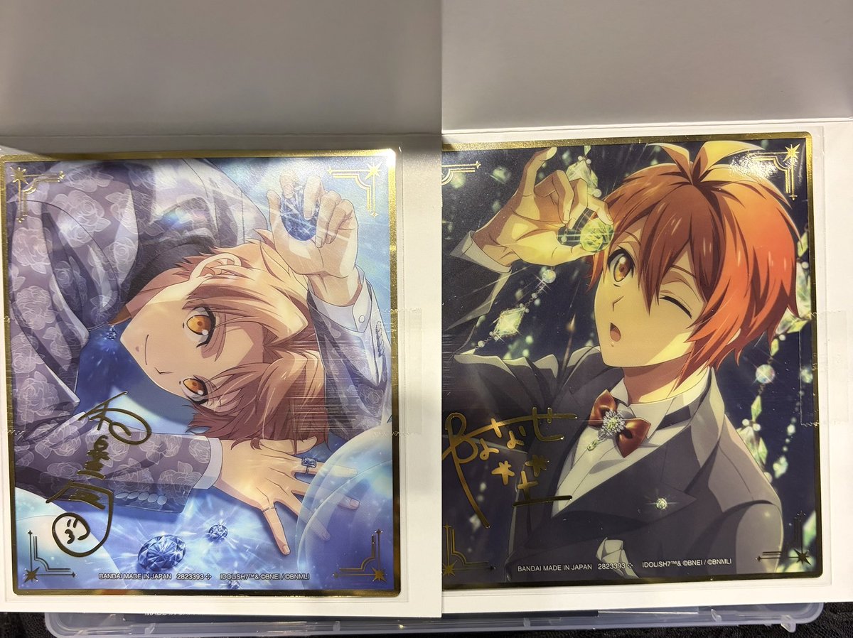 _pm4mi's tweet photo. 【交換】 アイドリッシュセブン アイナナ コレクタブルクリア色紙 EXPO

譲▶︎三月 陸 百 巳波
求▶環>>ナギ1(身内分)

🩵本日現地お手渡し
気軽にお声がけお願いいたします🍀 https://t.co/pMoG7J0q5T