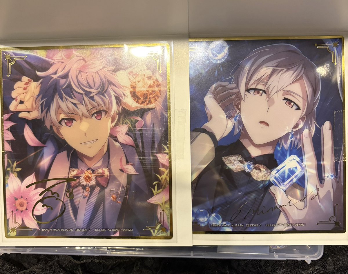 _pm4mi's tweet photo. 【交換】 アイドリッシュセブン アイナナ コレクタブルクリア色紙 EXPO

譲▶︎三月 陸 百 巳波
求▶環>>ナギ1(身内分)

🩵本日現地お手渡し
気軽にお声がけお願いいたします🍀 https://t.co/pMoG7J0q5T