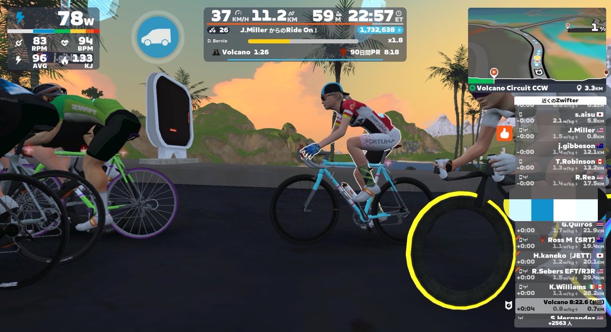 kaz_yamaster2's tweet photo. #zwift
今日の朝練🚴🏼‍♀️
久しぶりにアンロック
シューズは初めてかなぁ https://t.co/4BunRTH9um