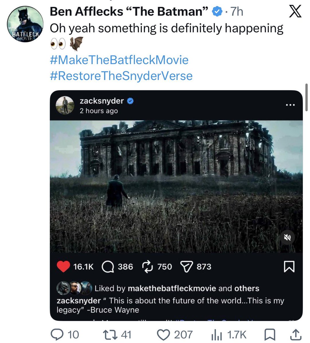 Cameron Ballinger DCU & MCU Era tweet media