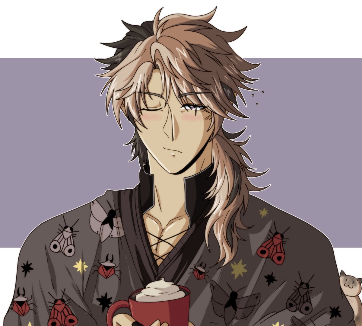 indy_himura's tweet photo. He too cute... eepy Wuze and his bed hair....

#CrimzonMuze https://t.co/ZQtjzevG6q