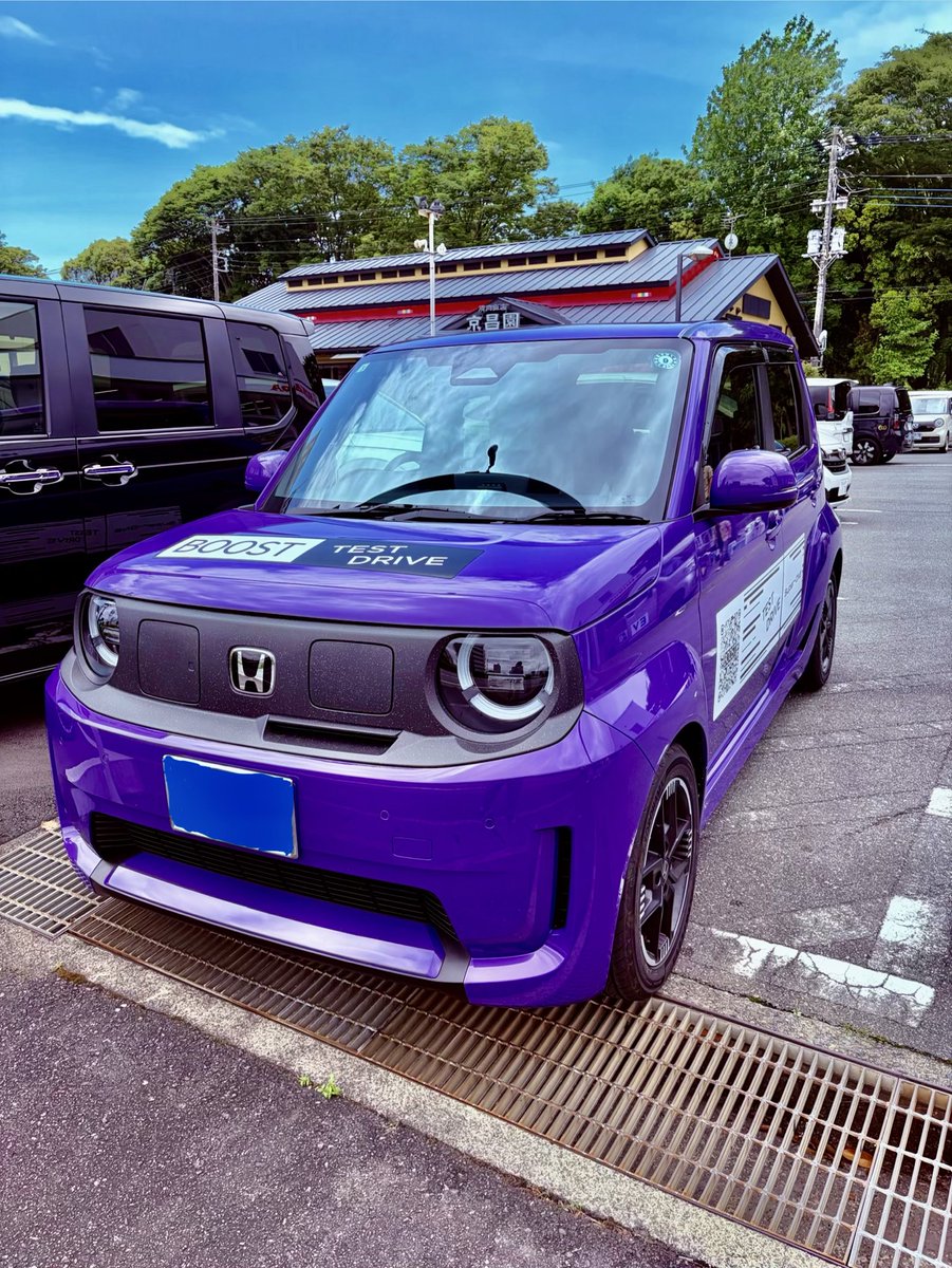 Ratestory_JP's tweet photo. HONDAでSuper-ONEの試乗してきました！エンジンサウンドがスピーカーから出るのは面白かったし何より加速が異次元すぎたꉂ🤣𐤔 #HONDA  #スーパーワン https://t.co/qHZwJu9ede