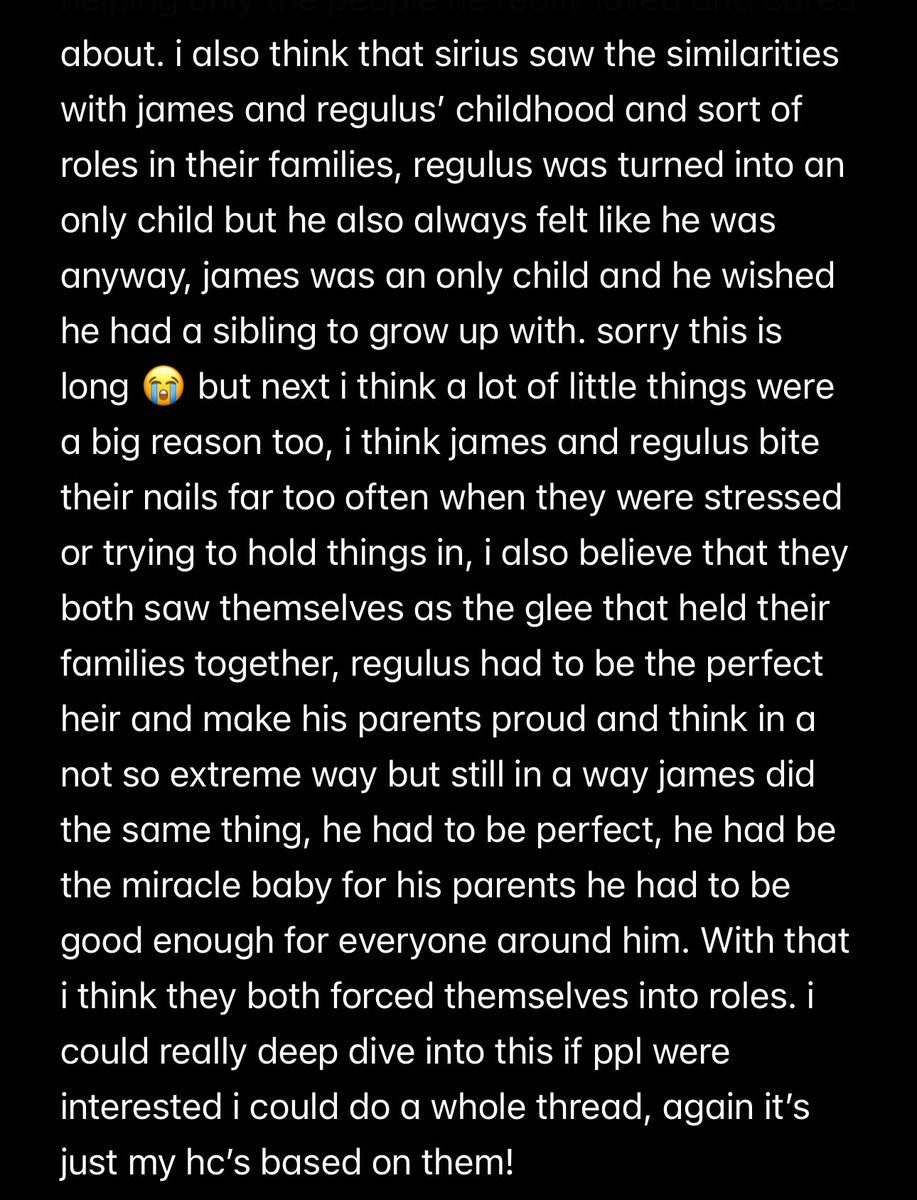 reg (in love w/ James Potter) tweet media
