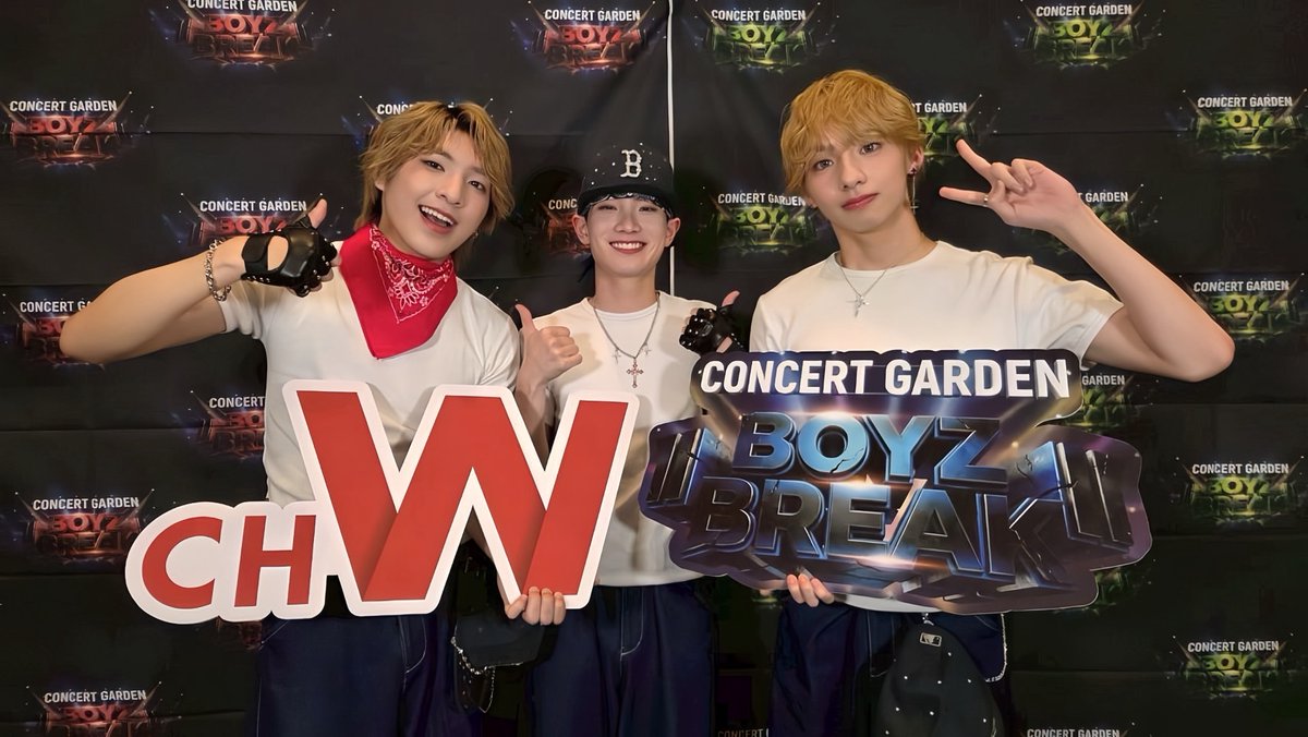 BOYZ_BREAK's tweet photo. 【OFFICIAL PHOTO】

CONCERT GARDEN BOYZ BREAK Vol.2

出演アーティスト
◾️Bestted

@besttedofficial

圧倒的な存在感のステージを
ありがとうございました🔥

━━━━━━━━━━━━━━━

本公演は
韓国の日本専門チャンネル「ch W」にて
放送予定。

━━━━━━━━━━━━━━━

📡ARCHIVE（期間限定配信）
https://t.co/eX3SAc7GjD

※Besttedにつきましては
アーカイブ配信はございません

🗓2026年6月4日（木）まで

━━━━━━━━━━━━━━━

📸Photoism コラボ開催中

全国のPhotoism店舗
（一部店舗を除く）にて
限定アーティストフレーム展開中🔥

🗓2026年6月17日（水）まで

📍店舗一覧
https://t.co/oeEsJyx4j5

━━━━━━━━━━━━━━━

【NEXT】
2026年6月18日（木）
📍赤羽ReNY alpha

#BOYZBREAK