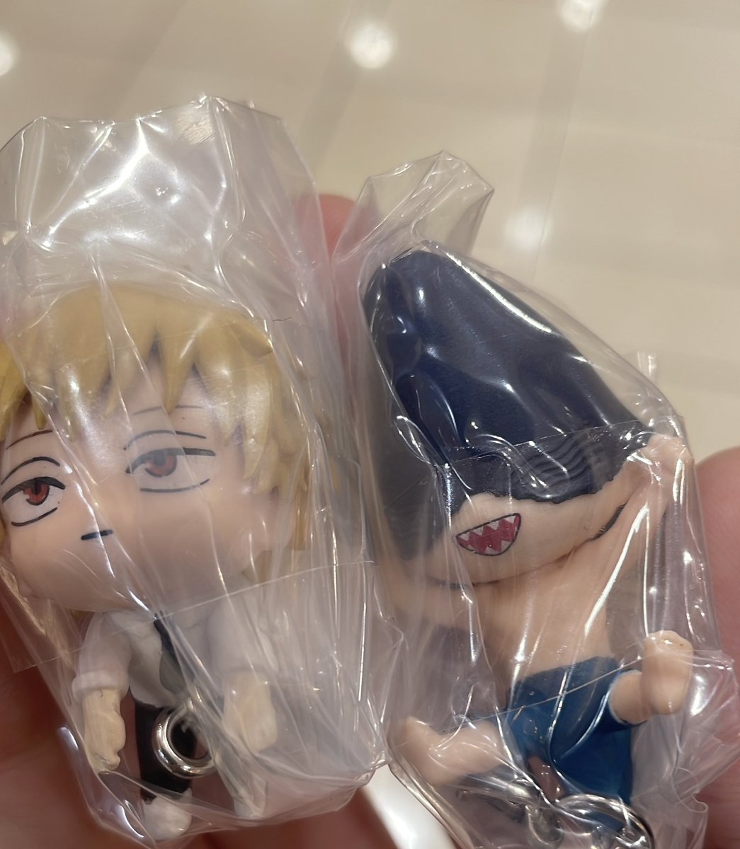 wxuk_'s tweet photo. チェンソーマン つまんでつなげてマスコット 交換

求　レゼor天使の悪魔

譲　画像２つ、2:1でも全然大丈夫です。

郵送希望📮お気軽にお声掛けください。 https://t.co/ZtTk5uG2gr