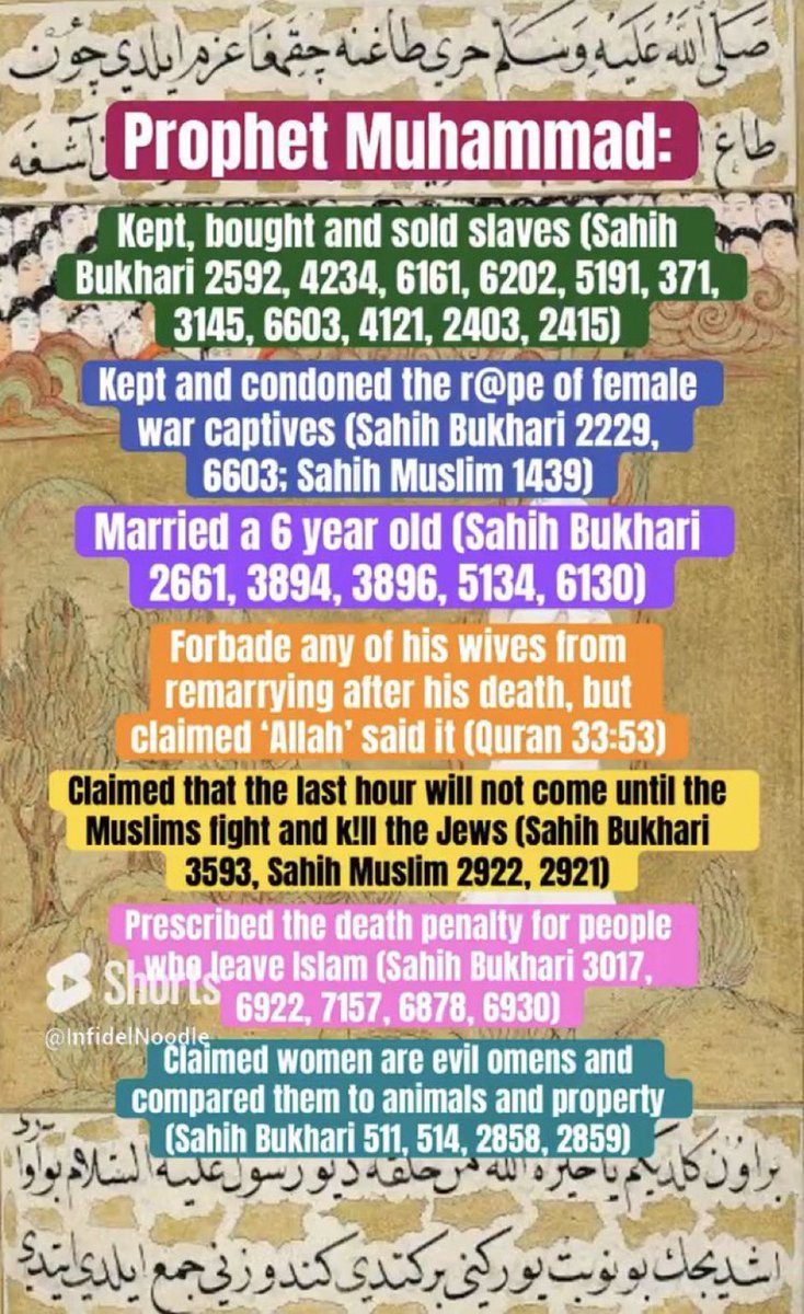secularintact's tweet photo. @BMZASultan @TheDeenShow was he evil? https://t.co/nyIYVuSQom
