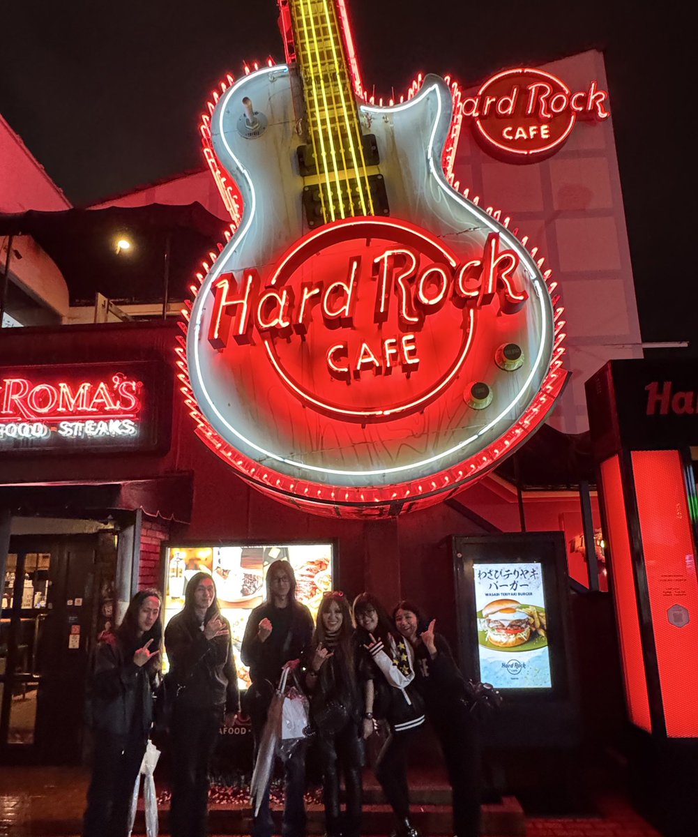 atago55's tweet photo. Hard Rock Cafe Tokyo🎸

#愛宕音楽院
#AkashicRecordsLLC https://t.co/0sWsHiBkIa