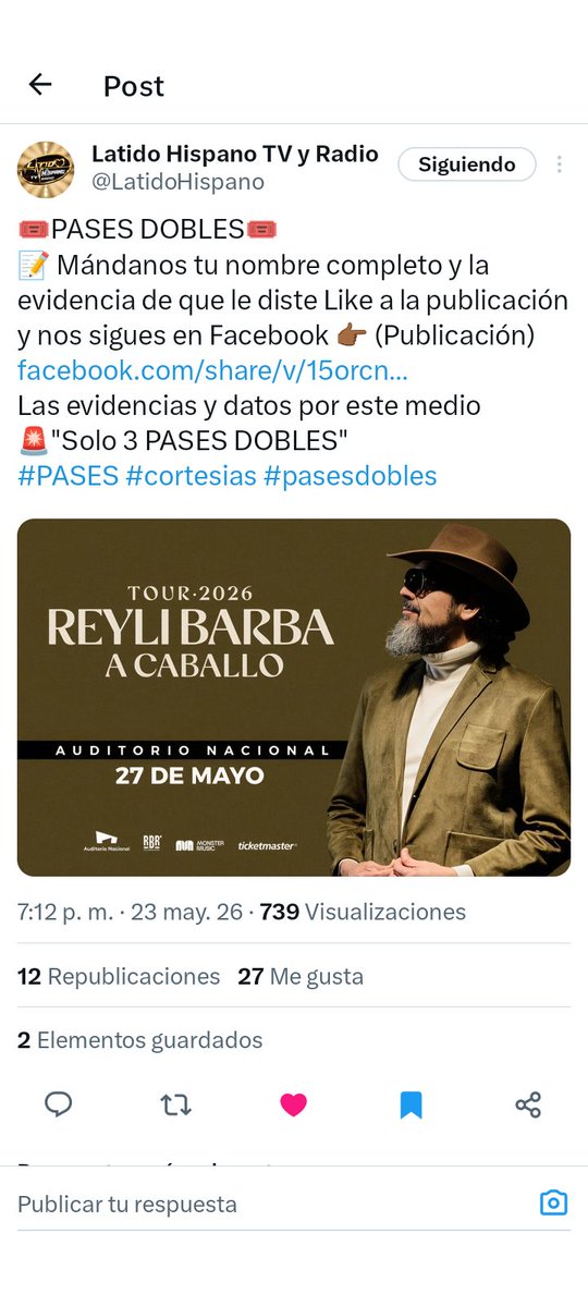 Ana_Laura_Cc's tweet photo. @LatidoHispano Listo ✨ Ana Laura Campos 😉 https://t.co/NVx8DEwmEH