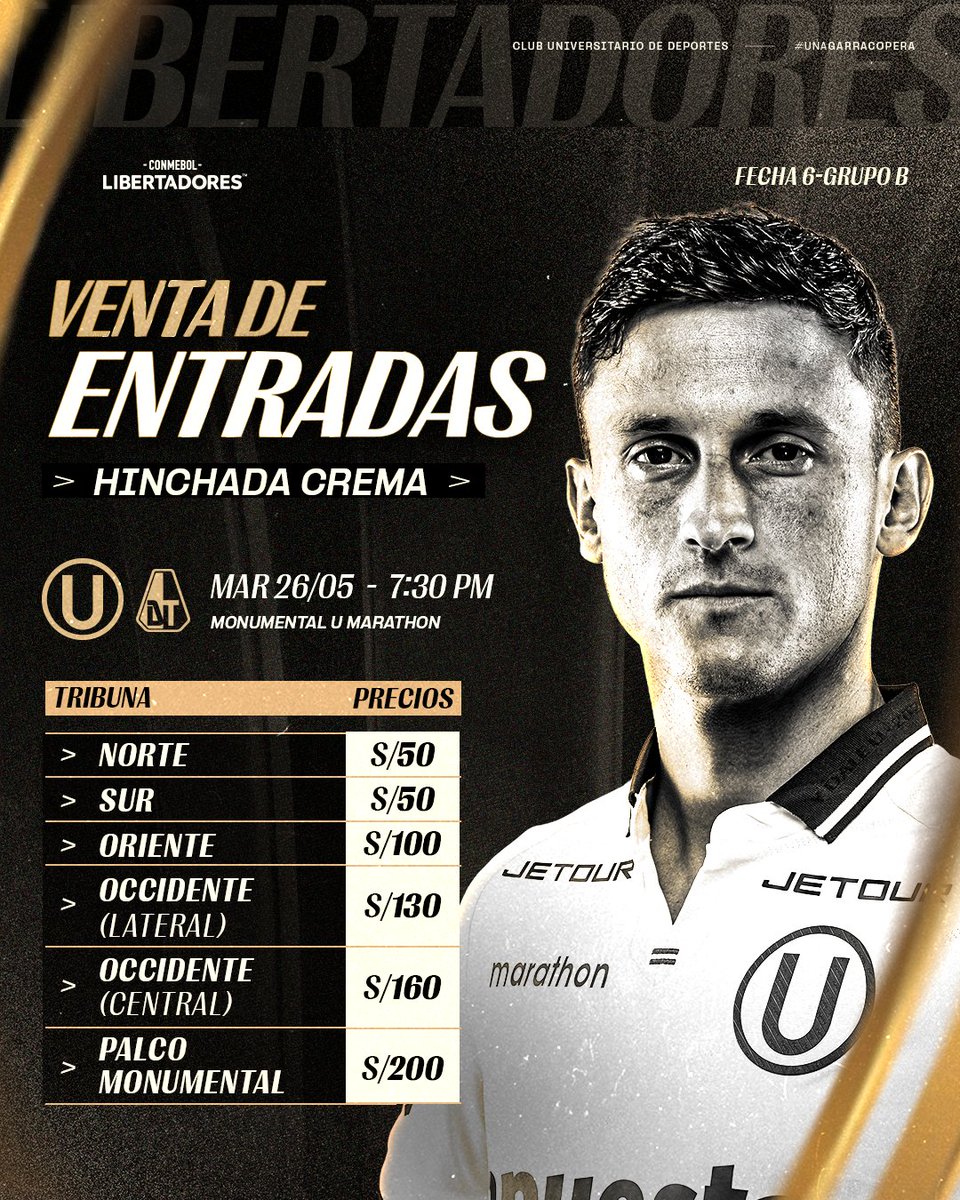 Universitario tweet media
