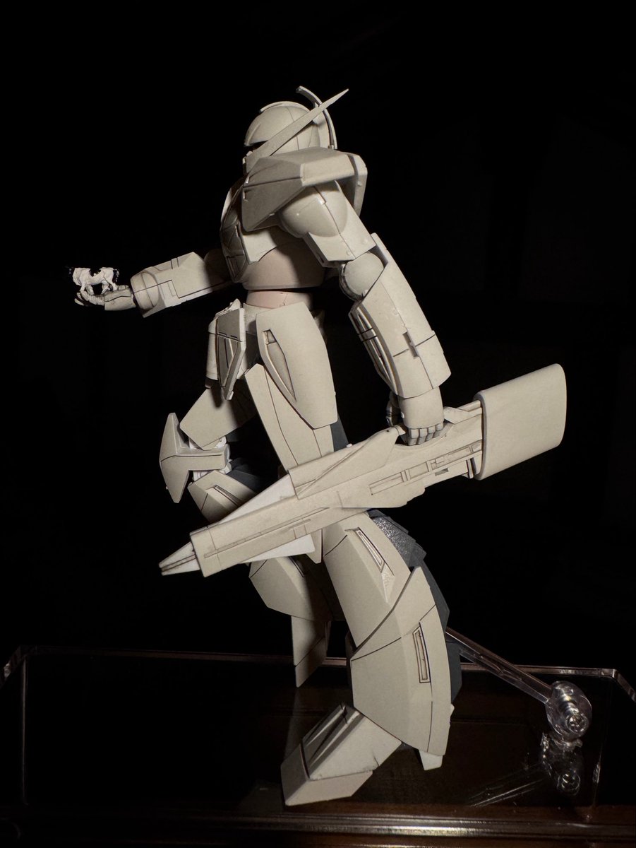 大江町で開催されている模型展にターンAガンダムを展示してもらってい