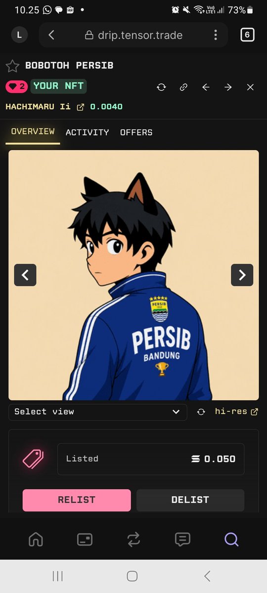 sukria_afkariza's tweet photo. Serog atuh mang @Hacimarusatoshi @drip_haus @tensor_hq
#Per5ib⭐️⭐️⭐️⭐️⭐️
#Champion5
#Bobotoh https://t.co/ckIVBRpur3