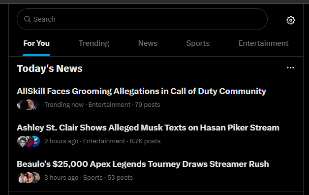 AlphaXOC's tweet photo. Allskill the pedophile going viral a second time all over the news. I'm never deleting the X app https://t.co/NZ7FBtDcCl