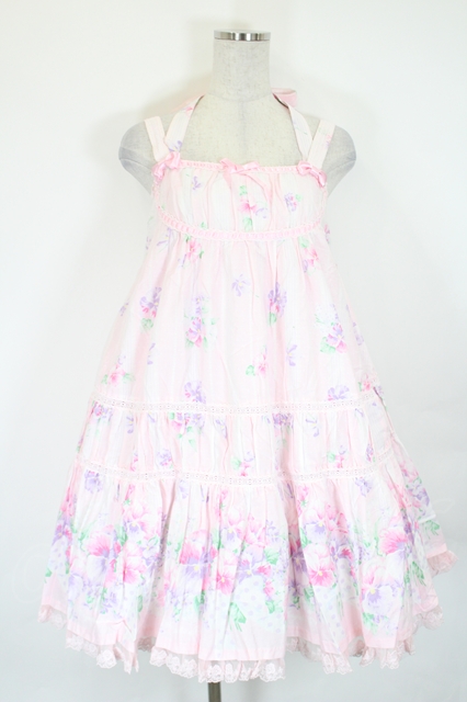 Angelic Pretty / Sugar Pansy Dollジャンパースカート ピンク I-26-05