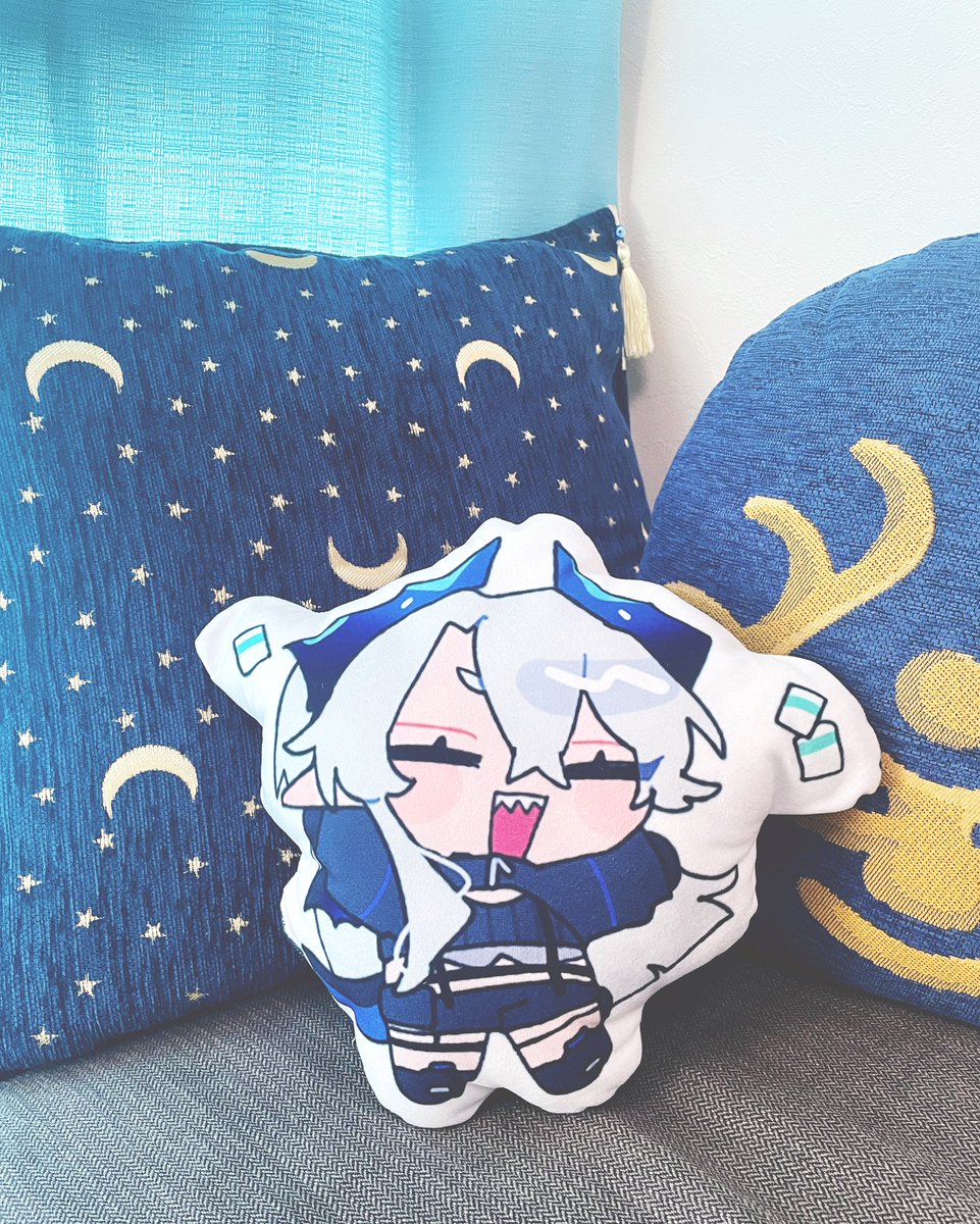コラボ案件のミニクッションが届いたぞ！ おそろいコースご注文
